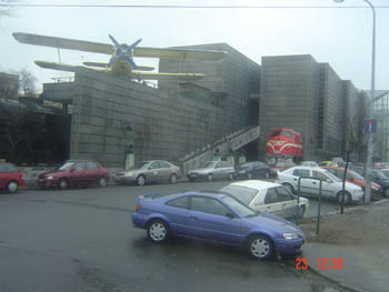 A transport museum of bad driving