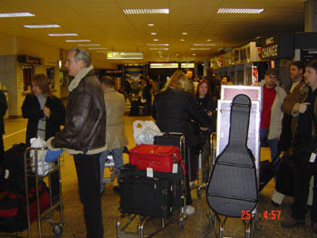 Check in back to London from Batislava