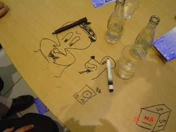 Czech Mall Autograph signing Mick and Lee in Picasso Mode