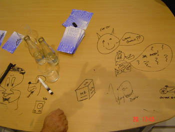 Czech Mall signing who said art is dead