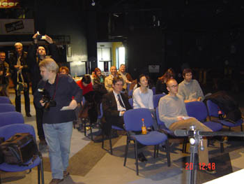 Czech Press Conference with jovial crew