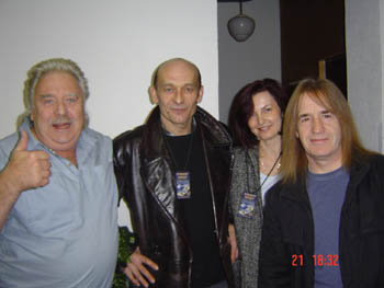 Lee & Trevor with the competition winners