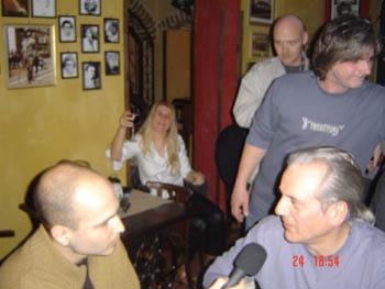 Phil interviewd - Cheers love in the background