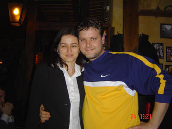 Raymond with his wife