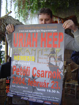The Czech Poster held by Raymond