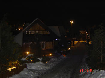 We were invited to dinner at Alexandr's house