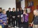 Brouci Beatles cover band and dressing room people