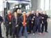 Czech style security with tour bus and driver