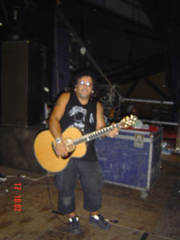 Christos with acoustic Gtr