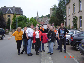 The dutch fans off to see the football 038