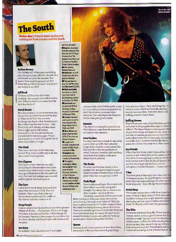 magazine_01.jpg - Classic Rock Magazine : Francis Rossi - Status Quo comments on Wake the Sleeper