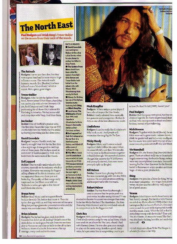 magazine_06.jpg - Classic Rock Magazine : Francis Rossi - Status Quo comments on Wake the Sleeper