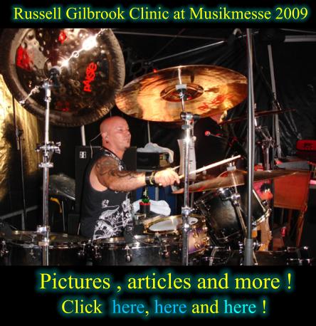Russell Gilbrook Clinic at Musikmesse 2009