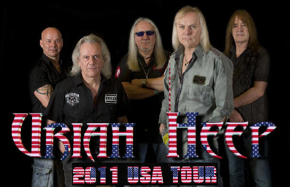 Uriah Heep's second USA tour of 2011 finished on a high in Las Vegas where