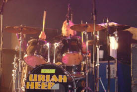 Lee Kerslake with Uriah Heep